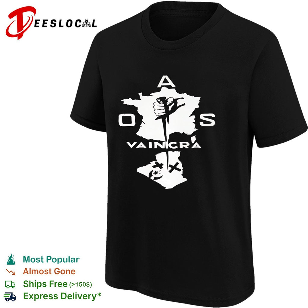 OAS Vaincra France Algeria Hand Dagger shirt