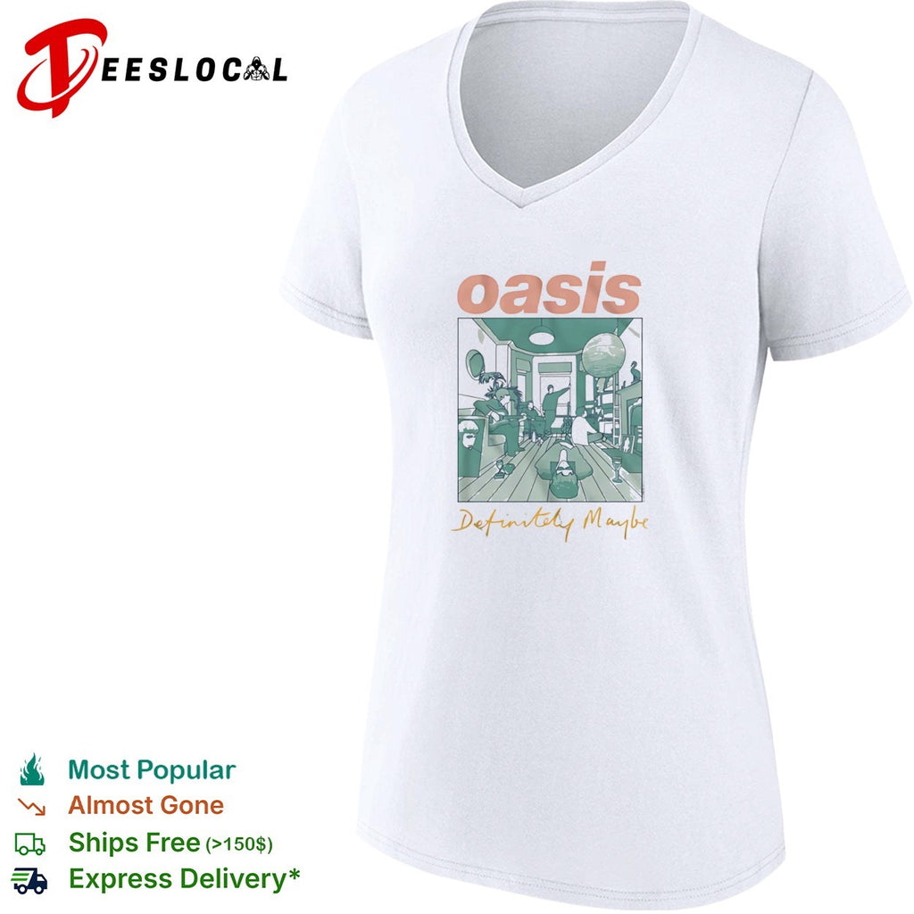 Oasis Definitely Maybe album shirt