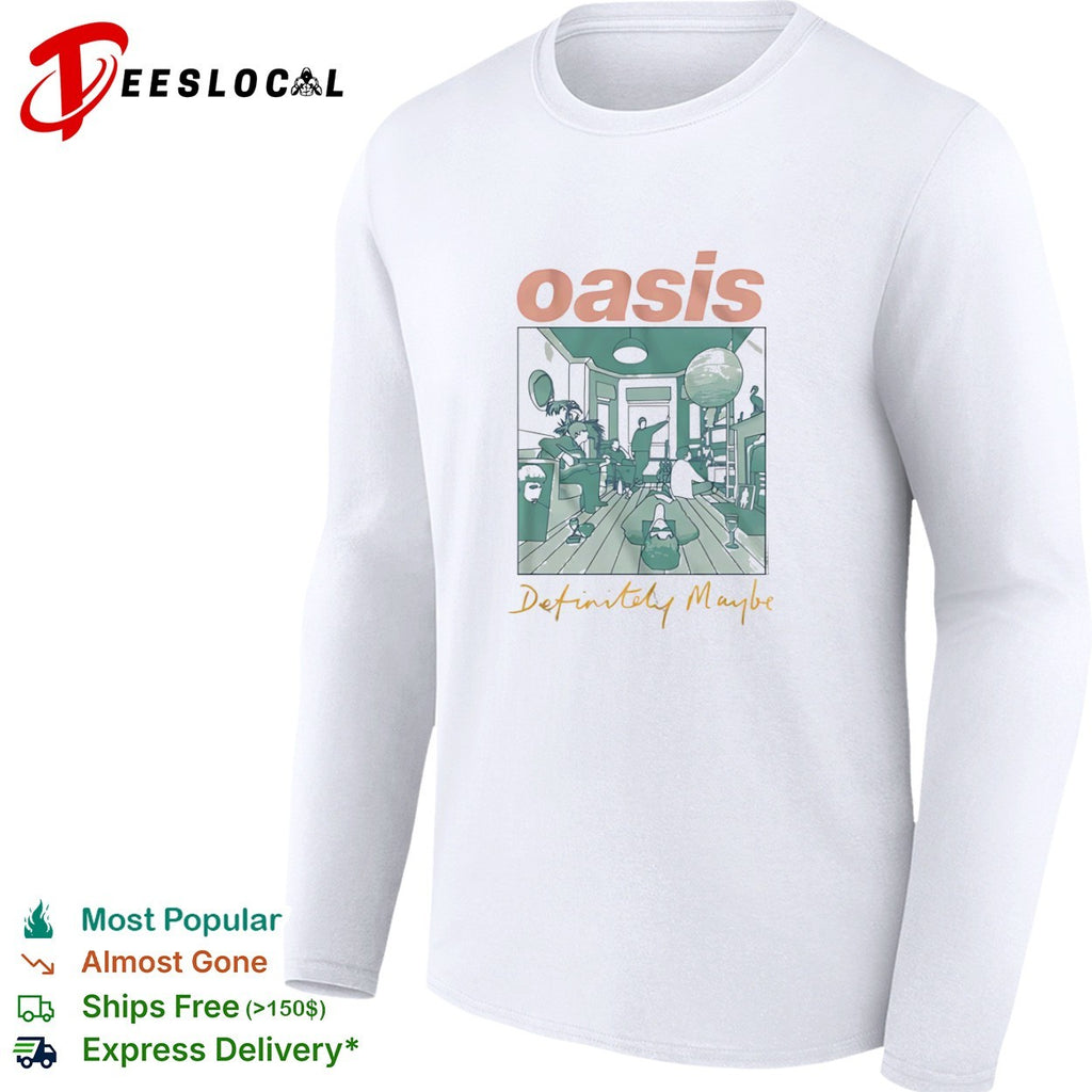 Oasis Definitely Maybe album shirt