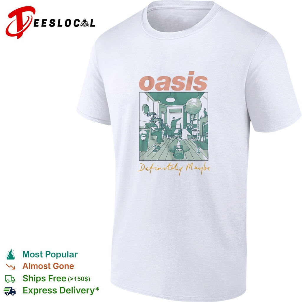 Oasis Definitely Maybe album shirt