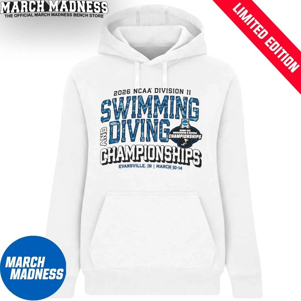 Official 2026 NCAA DII Swimming &amp; Diving Championships Final March 10-14 Shirt