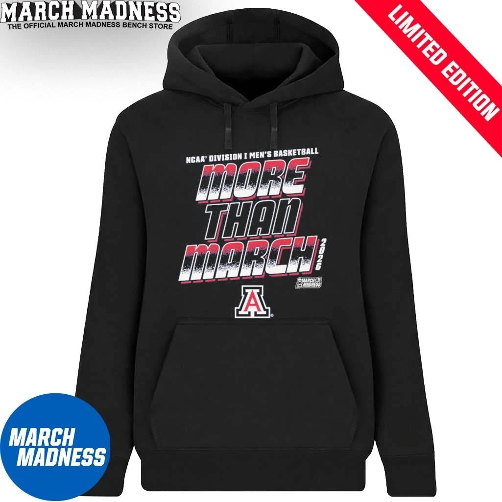 Official Arizona Men’s Basketball More Than March 2026 Shirt