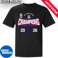Official Arizona Wildcats 2026 Big 12 Conference Men’s Basketball Tournament Champions Shirt