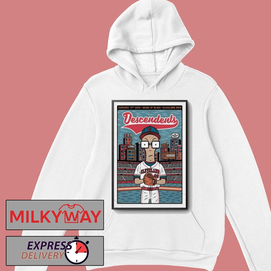 Descendents House Of Blues In Cleveland OH Feb 14 2026 Poster shirt