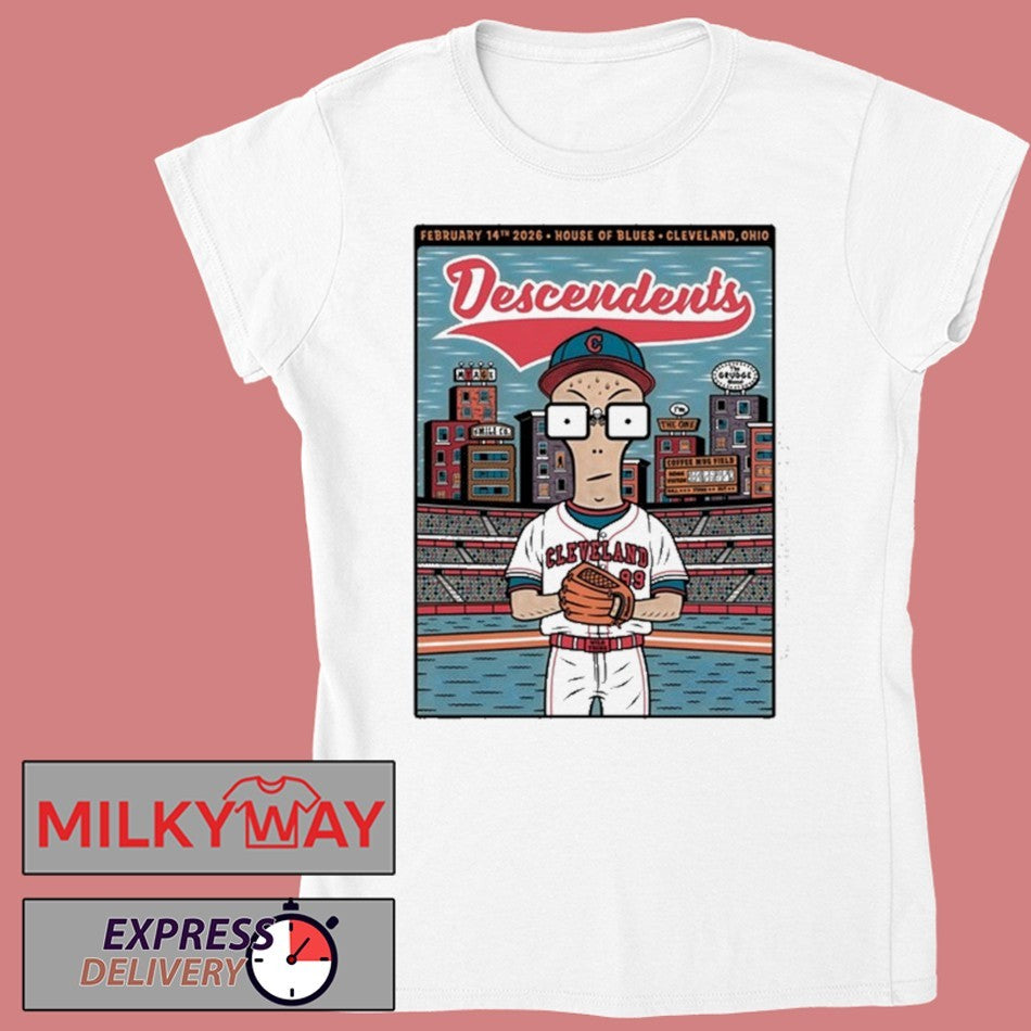 Descendents In Cleveland OH On Feb 14 2026 Shirt
