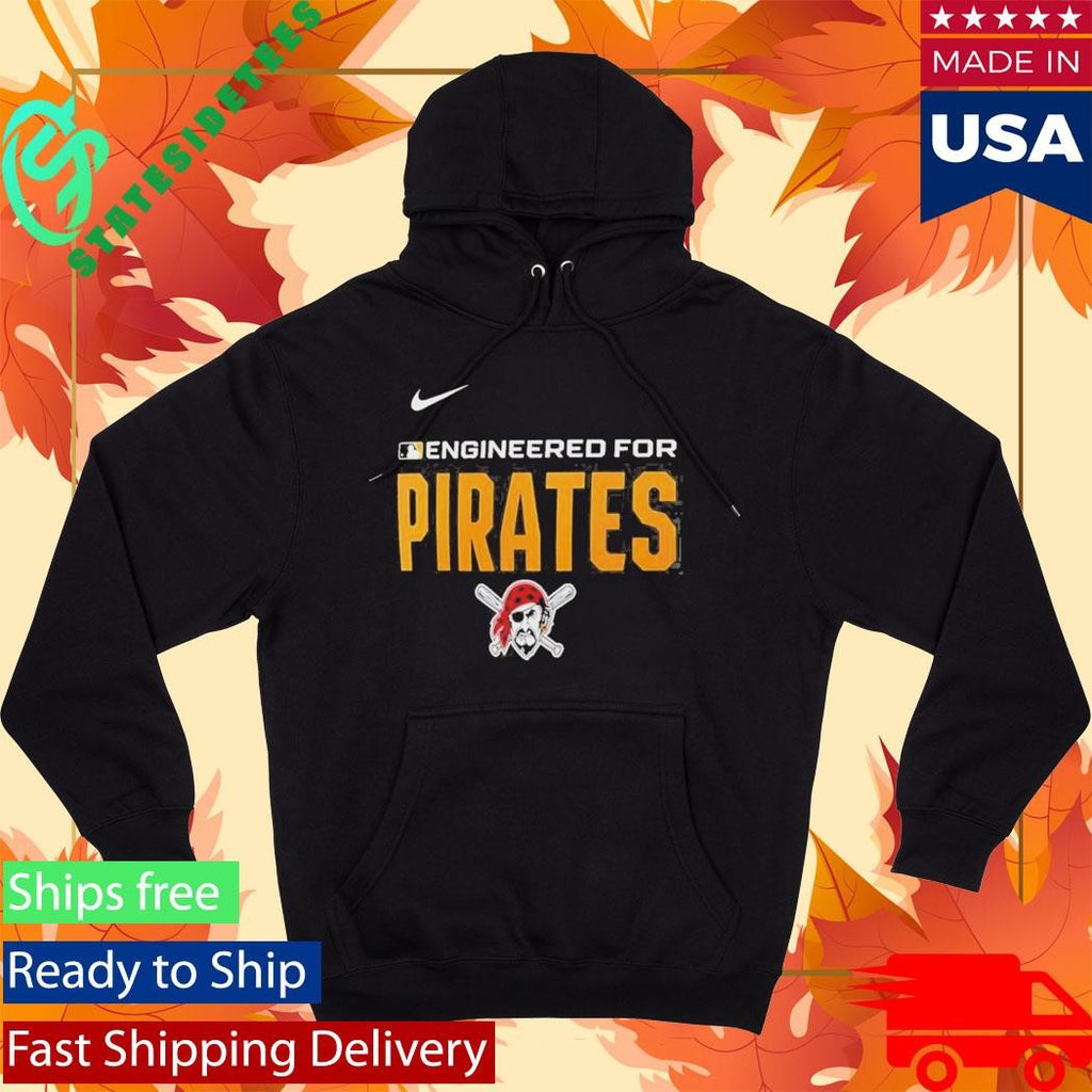 Official Engineered For Pittsburgh Pirates MLB 2026 Logo T-Shirt