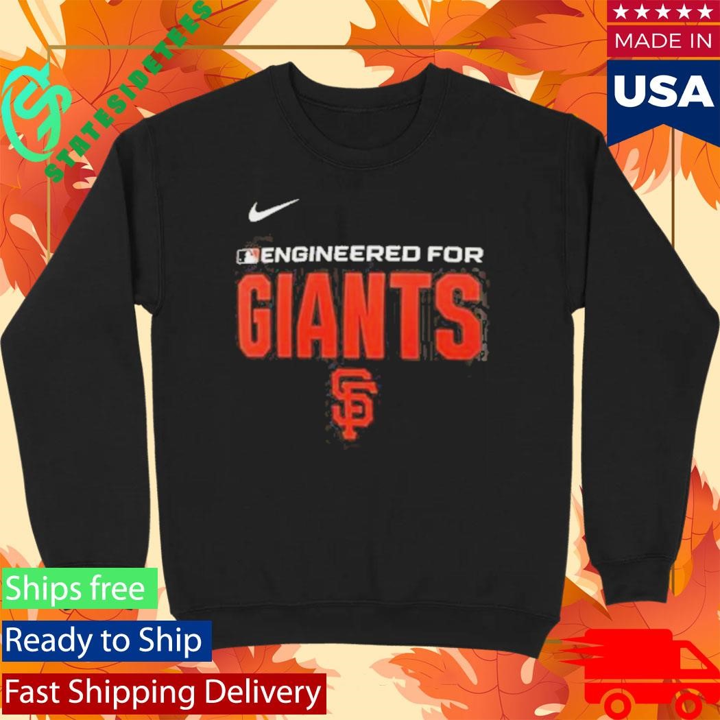 Official Engineered For San Francisco Giants MLB Logo 2026 T-Shirt