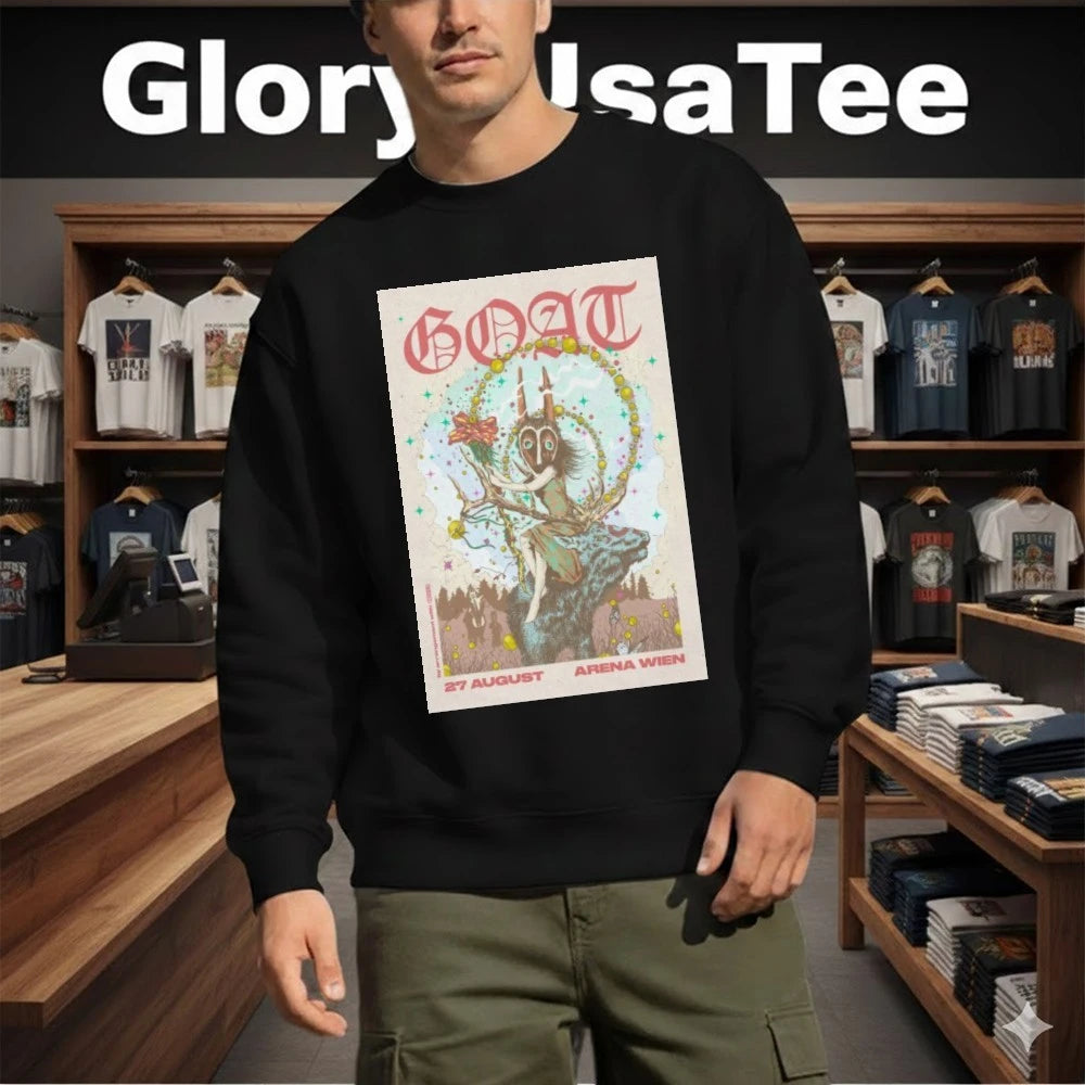 Official Goat August 27 2026 At Kelmarsh Hall and Gardens Show Poster Shirt