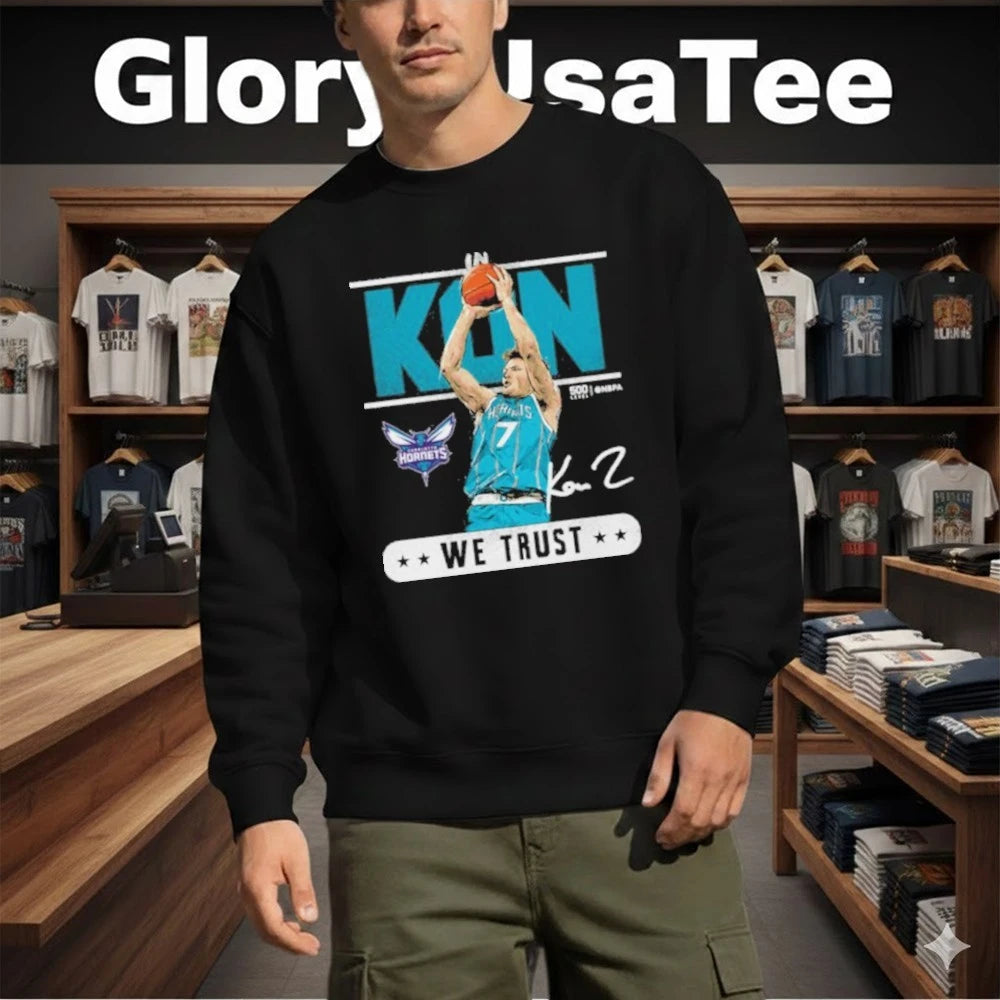 Official Kon Knueppel Charlotte Hornets Trust Shirt