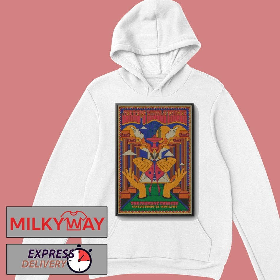 LIMITED May 15 2026 Jerry’s Middle Finger San Luis Obispo Poster shirt
