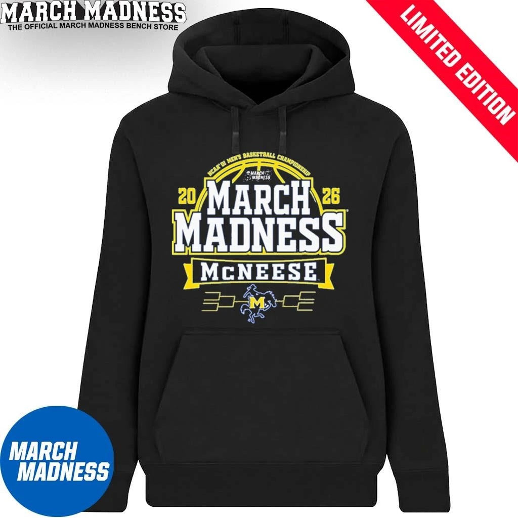 Official McNeese State Cowboys March Madness NCAA Men’s Basketball 2026 T-Shirt