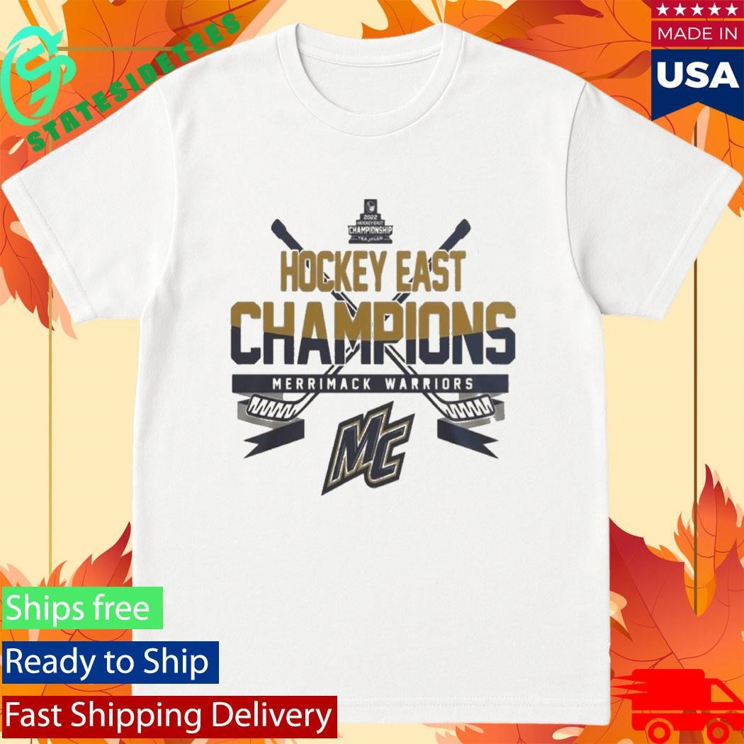 Official Merrimack Warriors 2026 Hockey East Champions Shirt