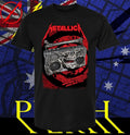 Official Metallica M72 Adelaide Official Poster By Glenno Smith On November 5th 2025 For Adelaide Australia At Adelaide Oval T-Shirt