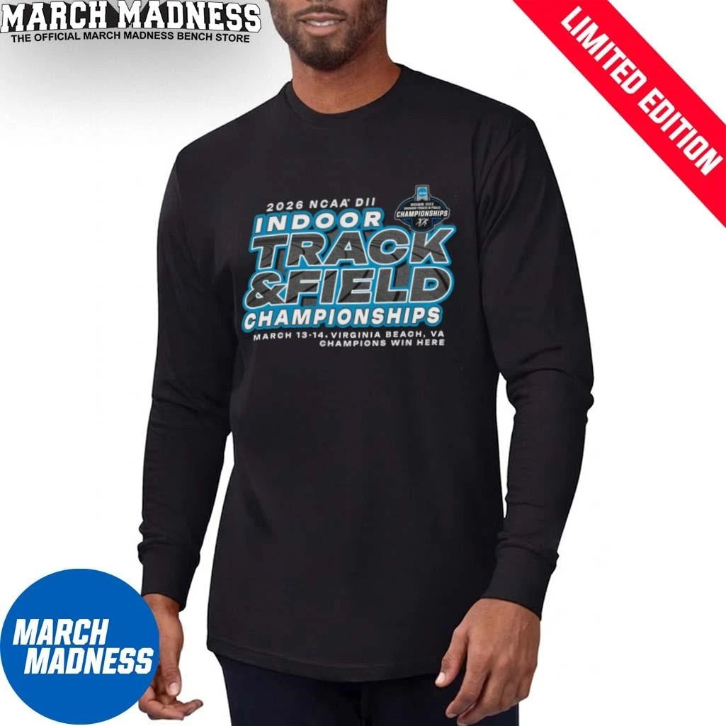 Official NCAA Division II Indoor Track &amp; Field Final Virginia, Beach, VA Shirt