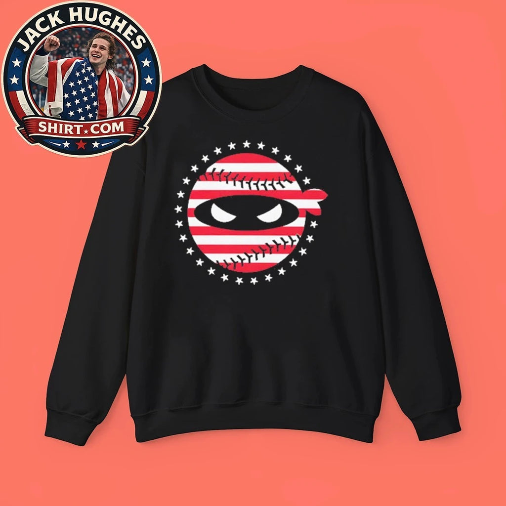Official Paul Skenes Pitching Ninja Wbc Team Usa Logo Shirt