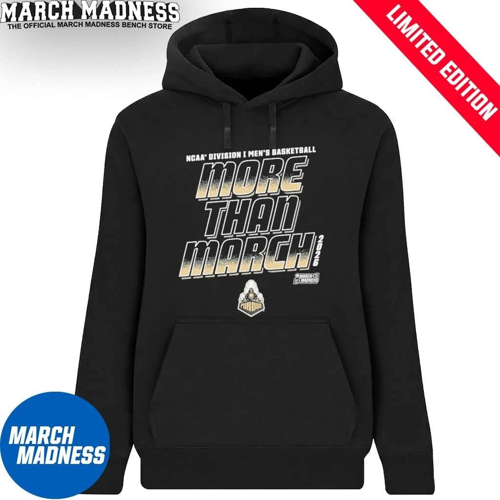 Official Purdue Men’s Basketball More Than March 2026 Shirt