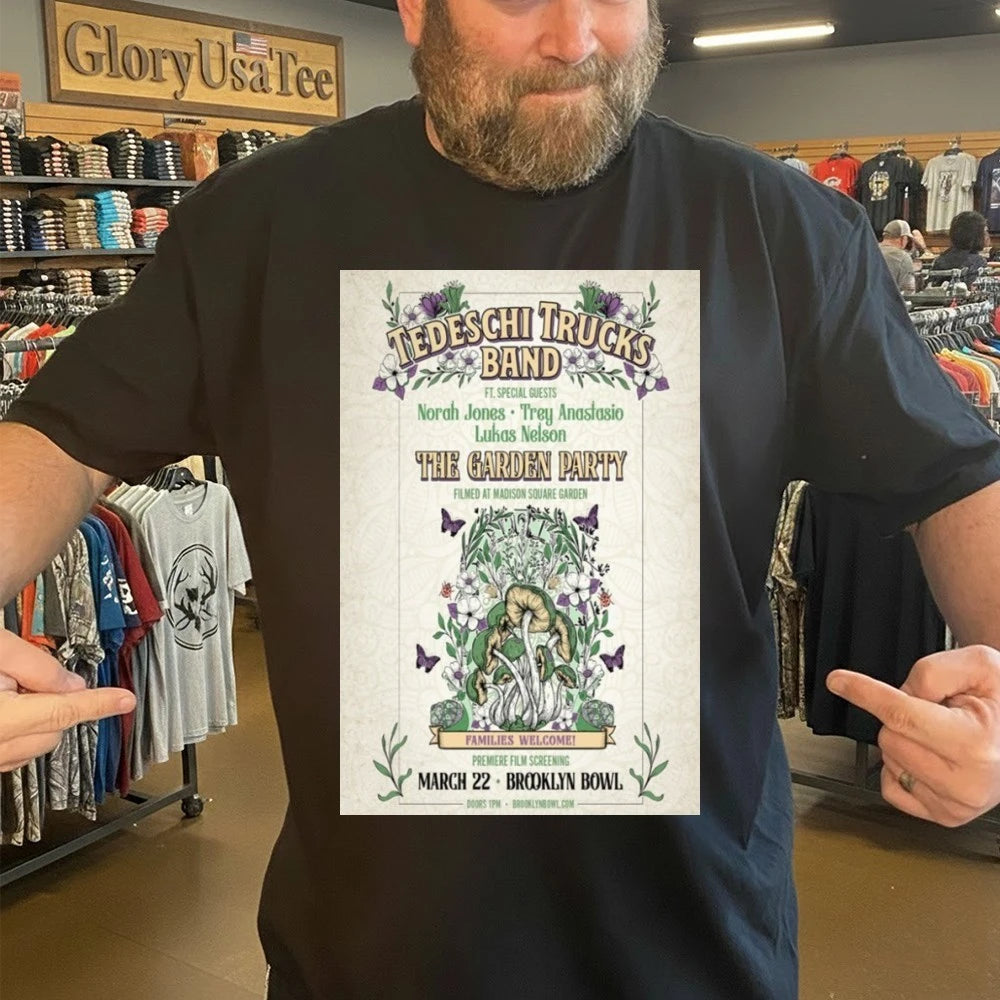 Official Tedeschi Trucks Band March 22 2026 Brooklyn Bowl Poster Shirt