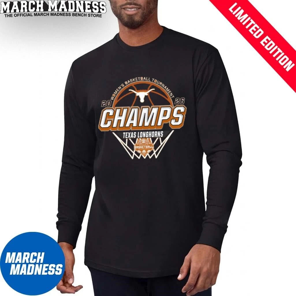 Official Texas Longhorns First SEC Women’s Basketball Tournament Champions T-Shirt