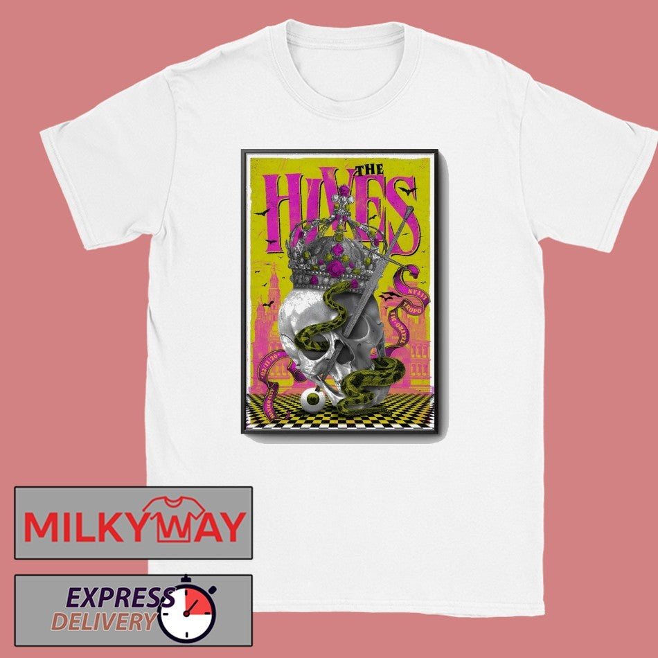 The Hives Teatro Metropólitan Mexico Feb 11 2026 Poster shirt
