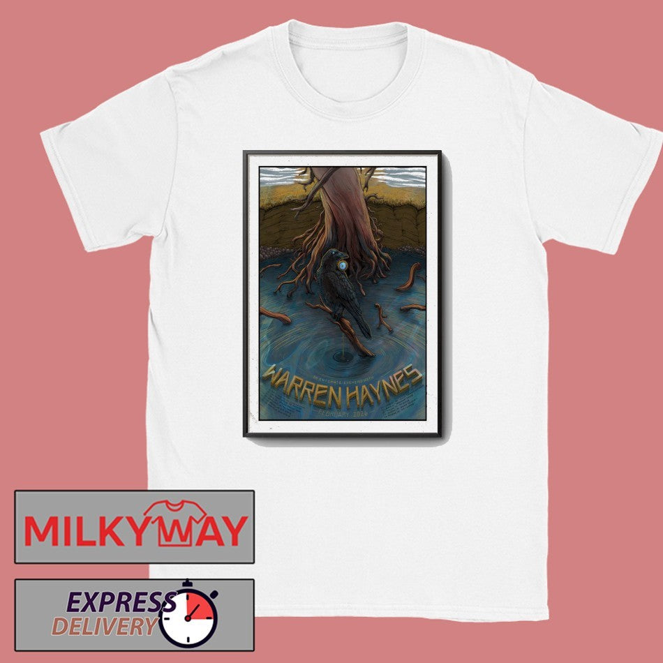 Warren Haynes February 2026 Tour Poster shirt