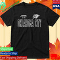 Oklahoma City Thunder Thunder Sportiqe Drake Tonal Shirt