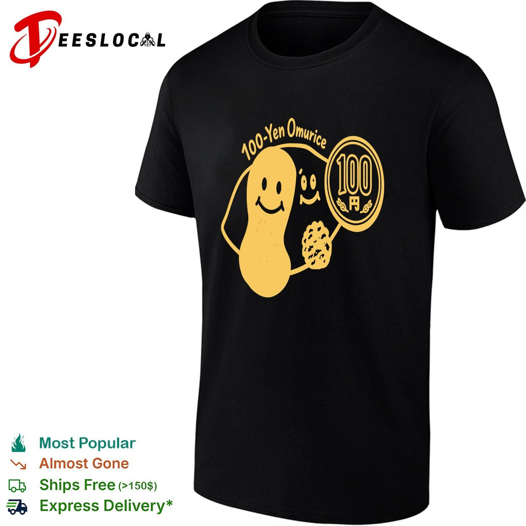 Omurice 100 Yen Japanese cute food character shirt