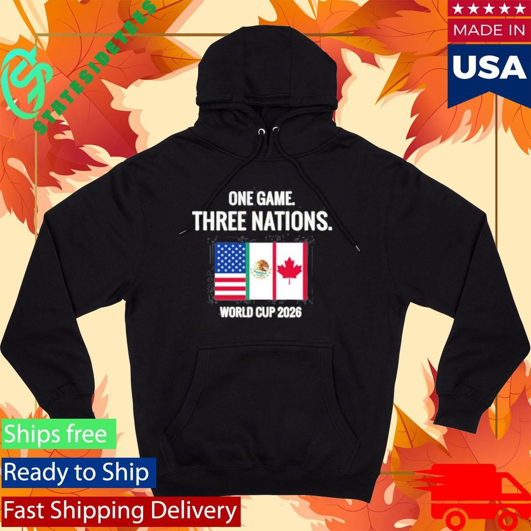 One Game Three Nations World Cup 2026 Shirt