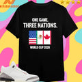 One Game Three Nations World Cup 2026 Shirts