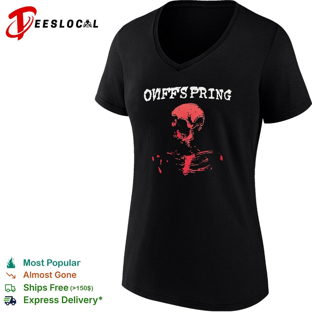 Onffspring Red Skeleton shirt
