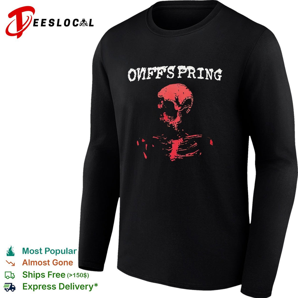 Onffspring Red Skeleton shirt