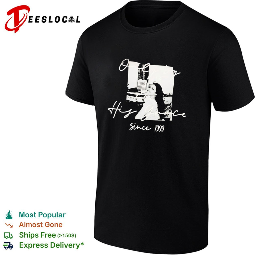 Only by His grace since 1999 personalized photo shirt