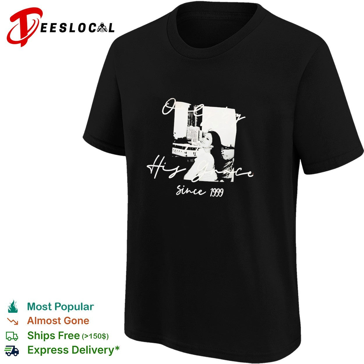 Only by His grace since 1999 portrait shirt