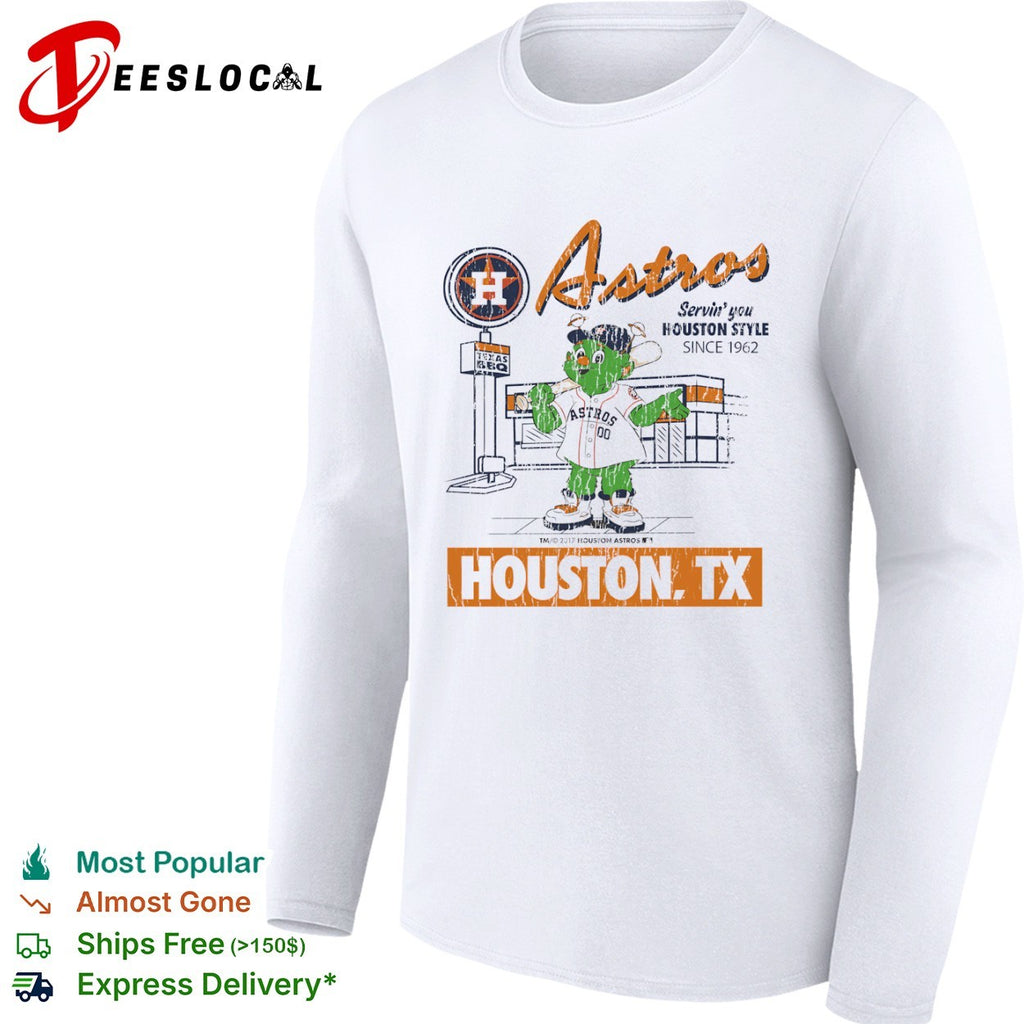 Orbit Houston Astros Servin you Houston Style since 1962 Houston TX shirt