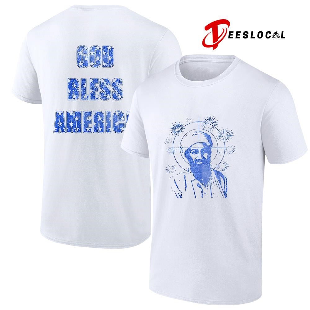 Osama bin Laden 4th of July God bless America shirt