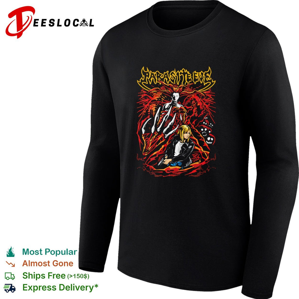 Parasite Eve Aya Brea and Eve Horror Video Game Shirt