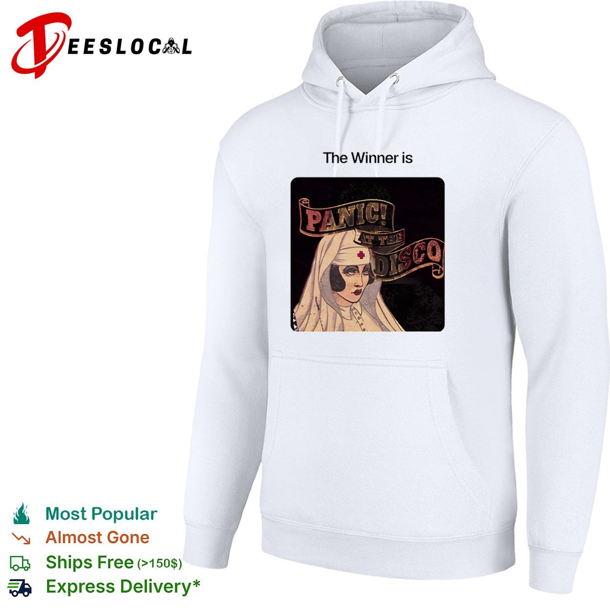 PatD Nurse The Winner is Band Logo Music shirt