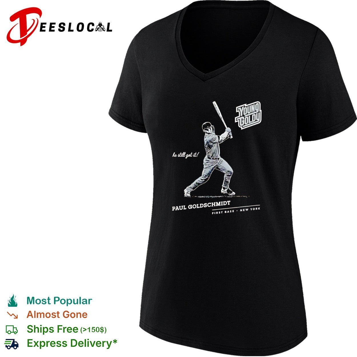 Paul Goldschmidt St Louis Cardinals MLB Young Goldy he still got it shirt