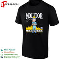 Paul Molitor number 4 Milwaukee Brewers baseball skyline cartoon signature shirt
