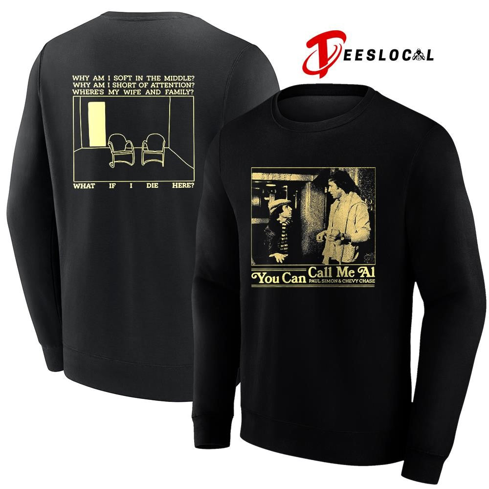 Paul Simon and Chevy Chase you can call me AI vintage shirt