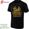 Pauls Boutique for the best in mens clothing ask for Janice 718 498 1043 Brooklin New York text shirt
