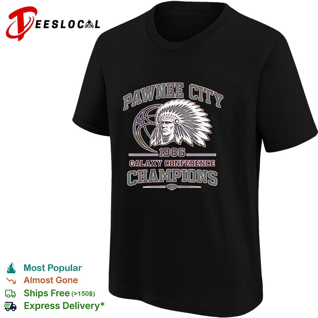 Pawnee City 1986 Galaxy Conference Champions basketball shirt