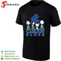 Peanuts Characters Carlton Blues AFL Logo Australian Football League shirt