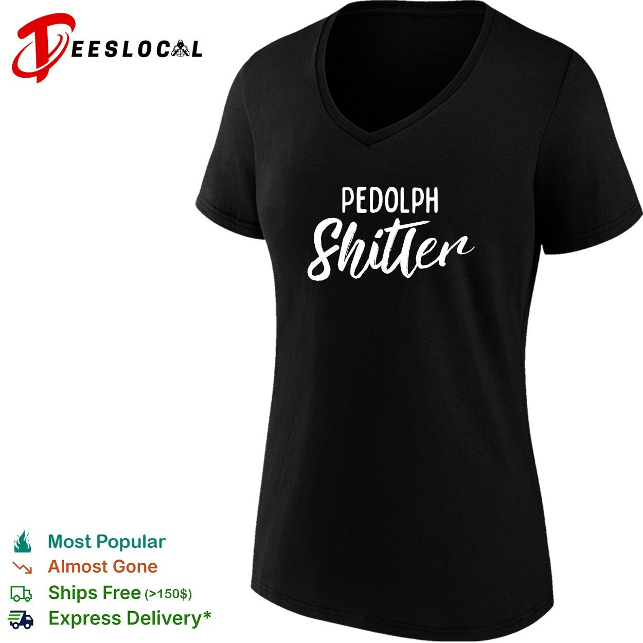 Pedolph Shitler satire shirt