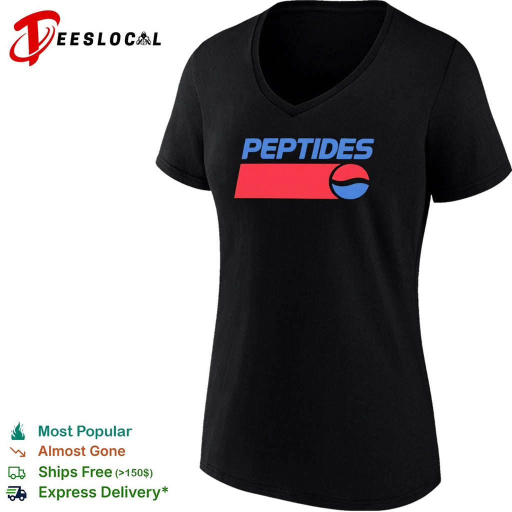 Peptides Pepsi Parody Logo shirt