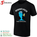 Pequods Pizza Chicago Morton Grove Whale Drinking Beer Shirt