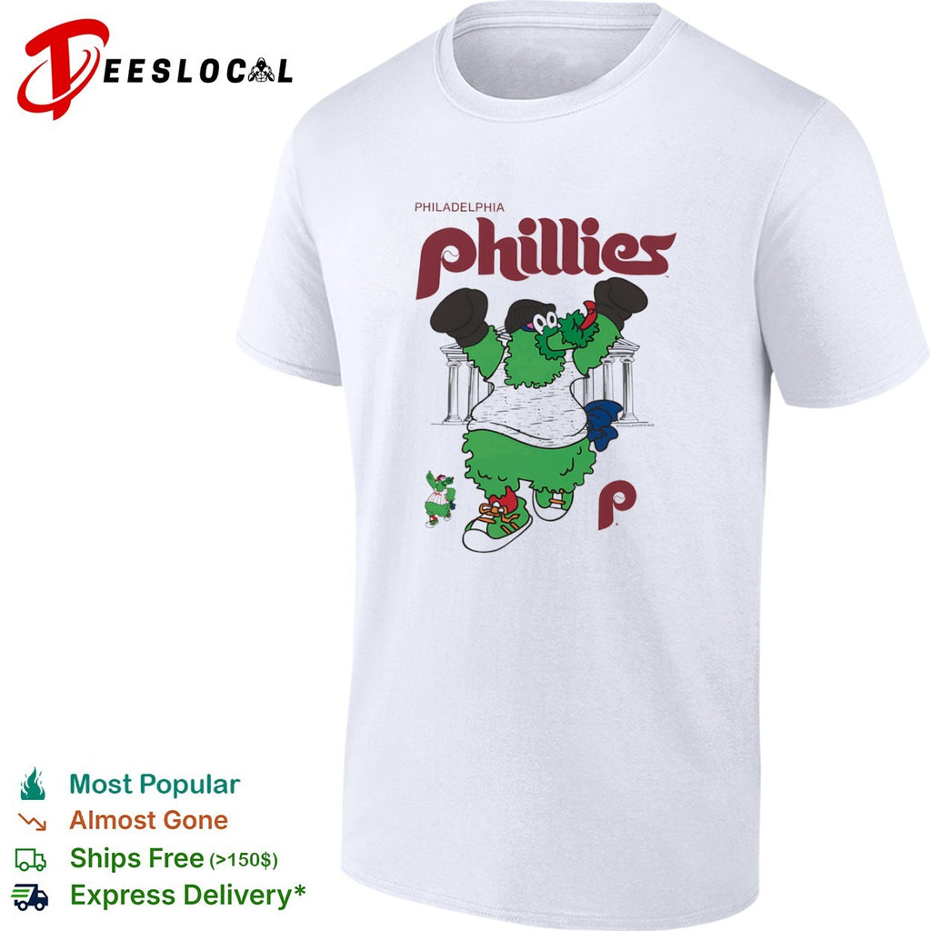 Philadelphia Phillies The Phillie Phanatic Rocky Balboa Philadelphia Museum shirt