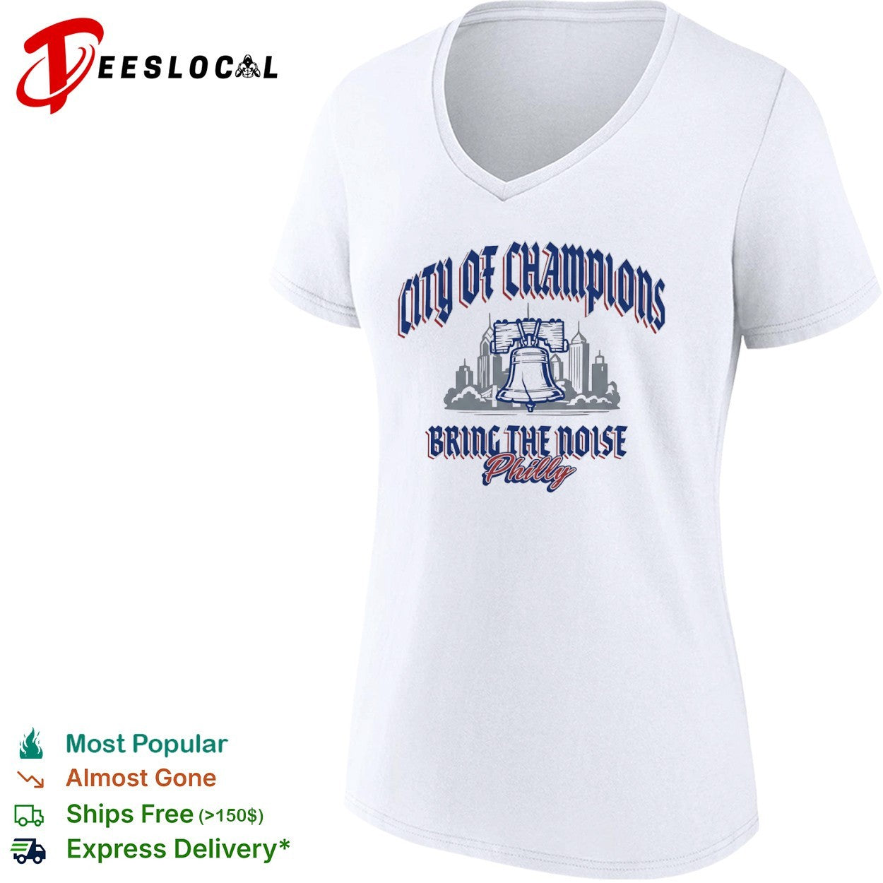Philadelphia city of champions bring the noise Liberty Bell shirt