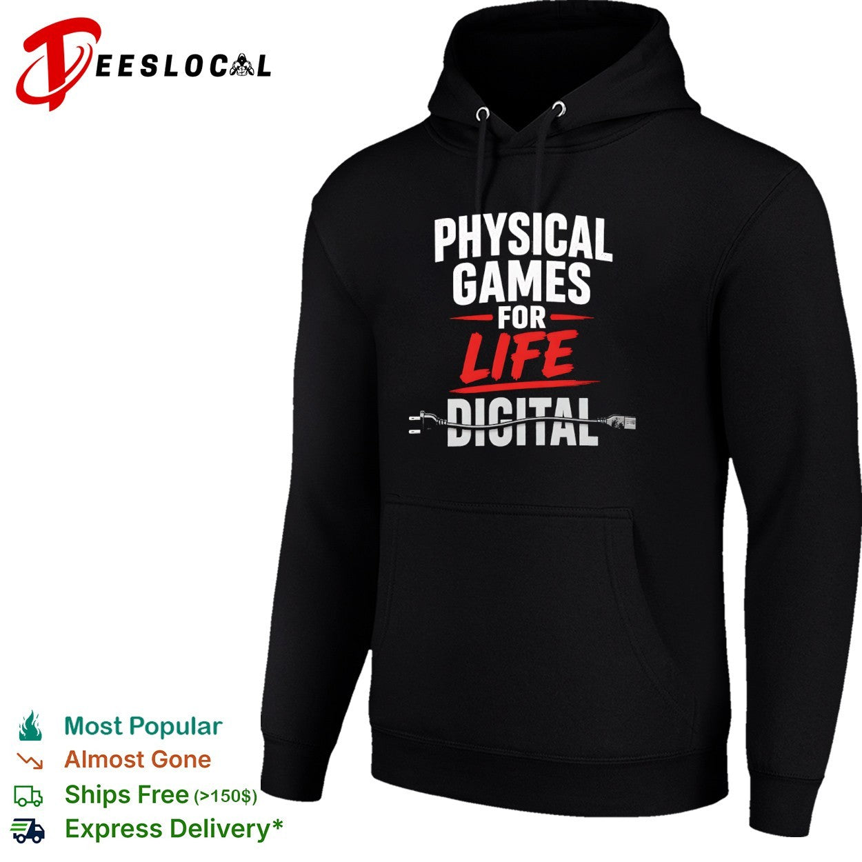 Physical Games for Life Digital Gaming shirt