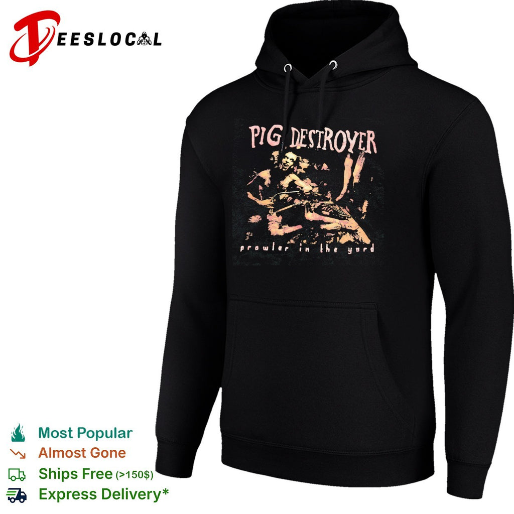 Pig Destroyer grindcore band album art prowler in the yard shirt