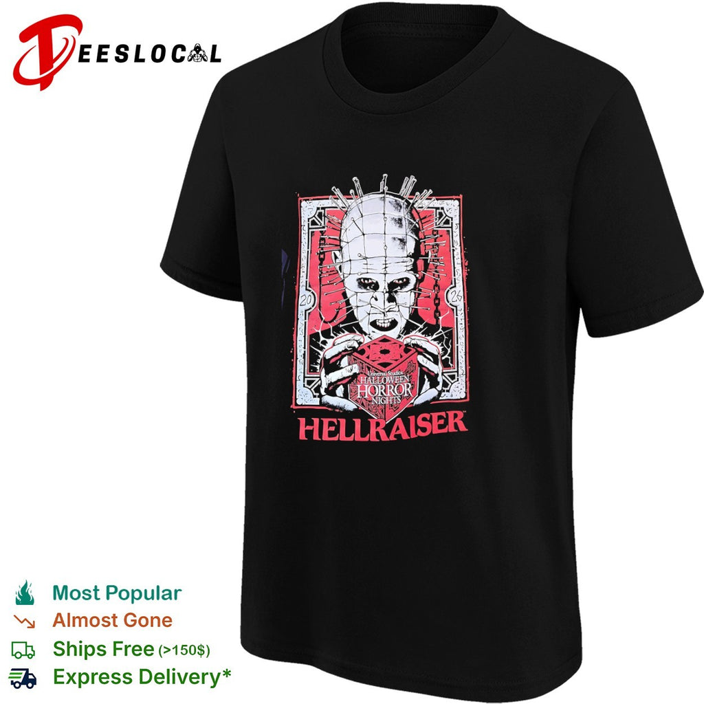 Pinhead Hellraiser Universal Studios Halloween Horror Nights 2026 shirt